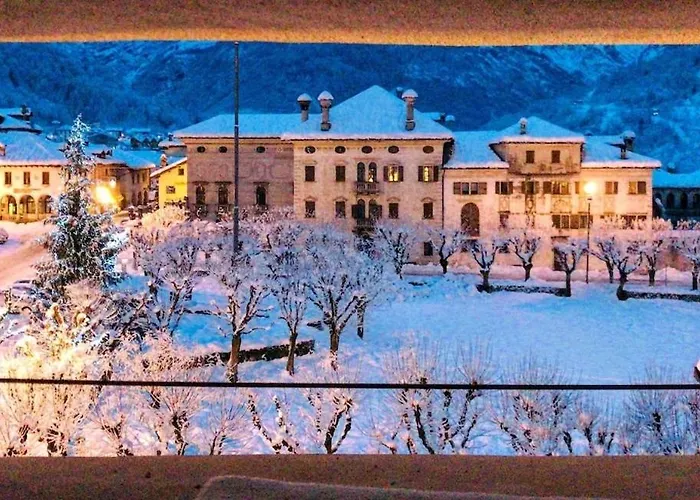 아파트 Dolomites Luxury Penthouse 아고르도